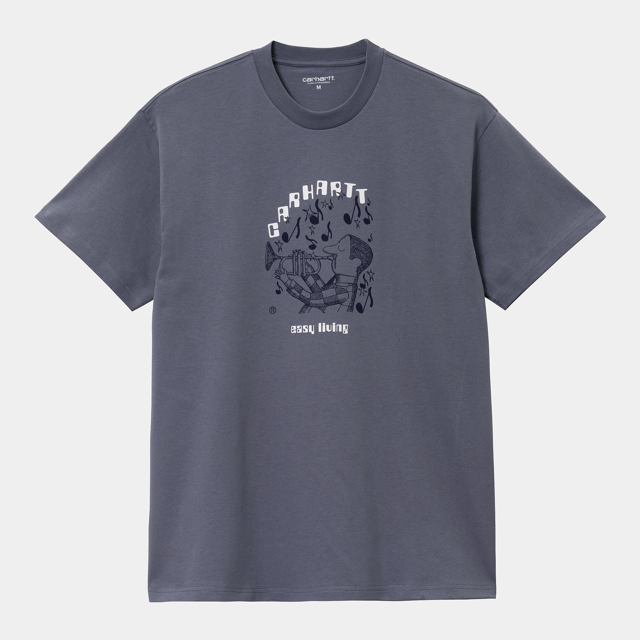 Easy Living Short Sleeve T-Shirt-Bluefin by Carhartt