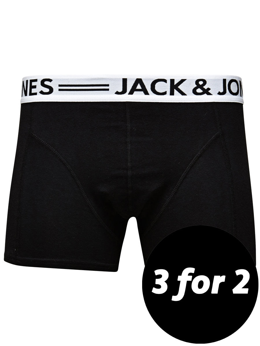 Jack and Jones Core boxers in black