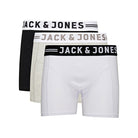 JACK & JONES Sense 3 Pack Boxers by Jack Jones BLACK/BLACK detail view