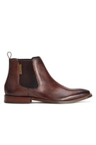 BASE LONDON Sikes Brown Chelsea Boot BROWN front view