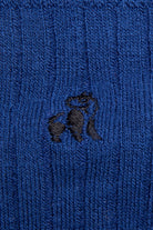 Swole Panda Bamboo Socks Royal Blue Royal Blue detail view