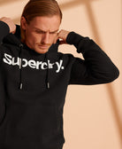 SUPERDRY Cl ns hoodie bb Black Black detail view