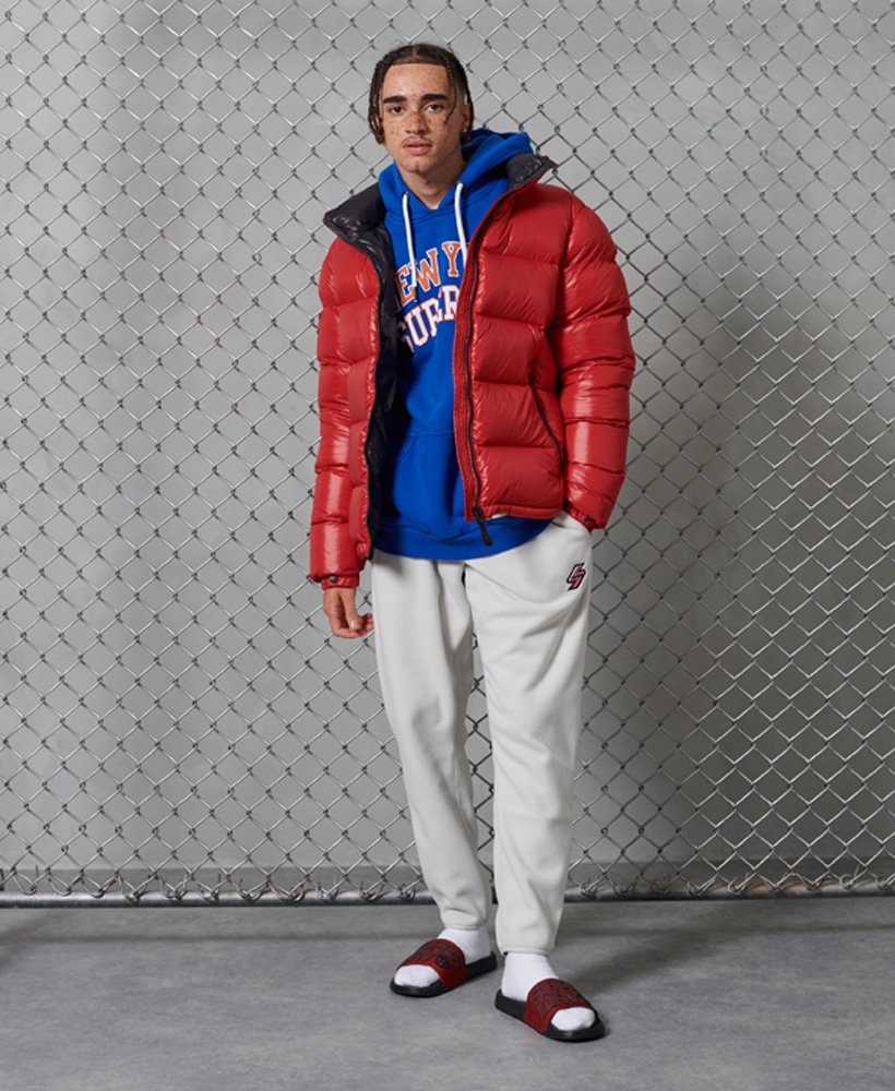 Alpine Luxe Down Jacket High Risk Red