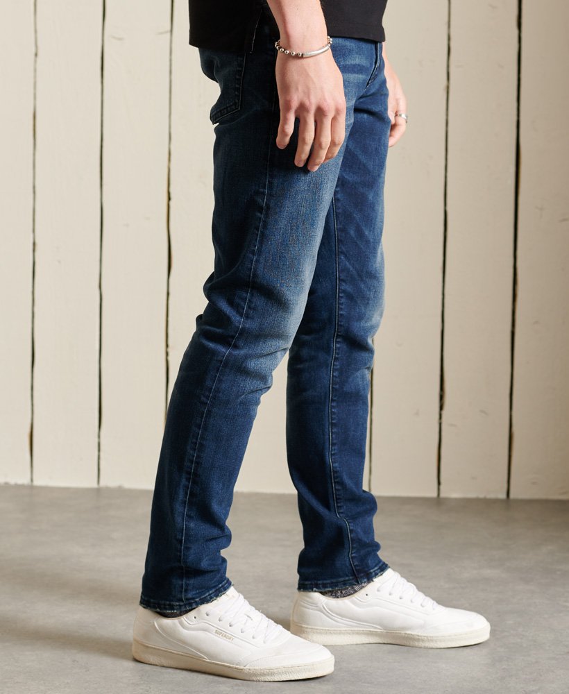 SUPERDRY Slim Vanderbilt Ink Worn Jeans Vanderbilt Ink Worn back view