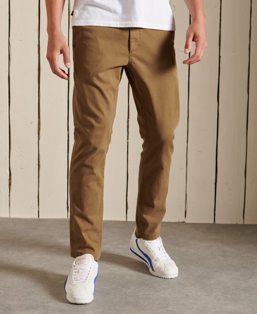 Men's Officers slim Sandstone chino 