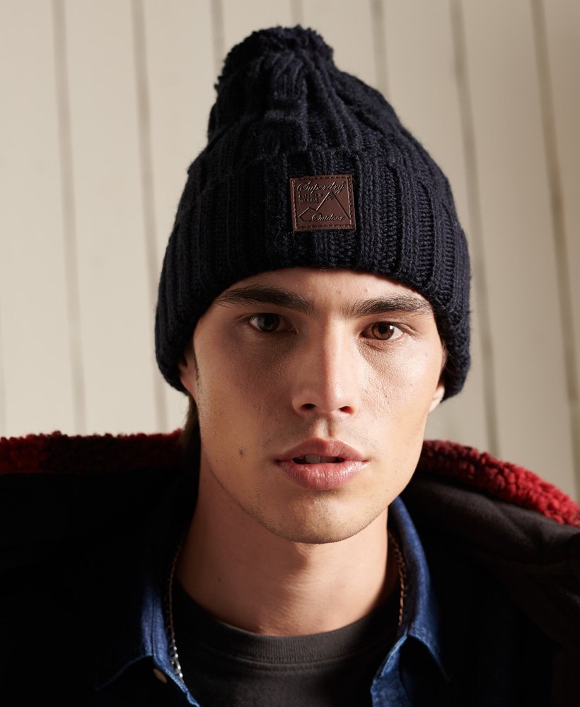 Trawler Cable Beanie Eclipse Navy