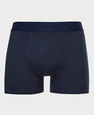 SUPERDRY Boxer Multi Double Pack Bright Blue/Navy Marl Bright Blue/Navy Marl side view