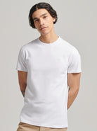 SUPERDRY Vintage Logo Emb Tee Optic/Optic Optic/Optic front view