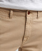SUPERDRY Officers Slim Beige Chino Stonewash detail view