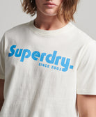SUPERDRY Vintage Terrain Classic Tee Off White Off White side view