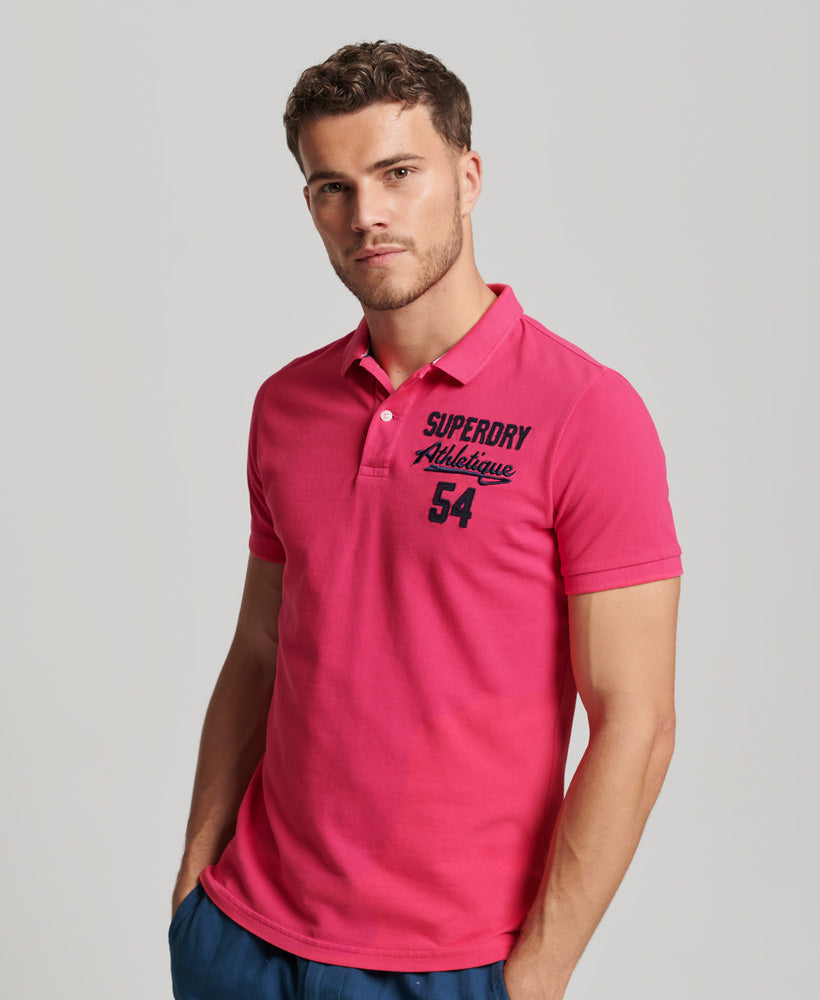 Vintage Superstate Polo Raspberry Pink
